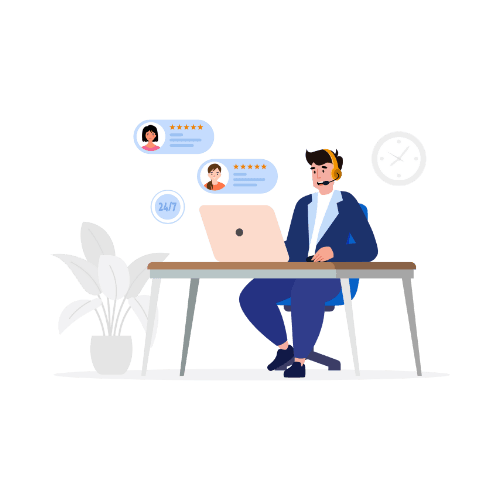 Contact illustration